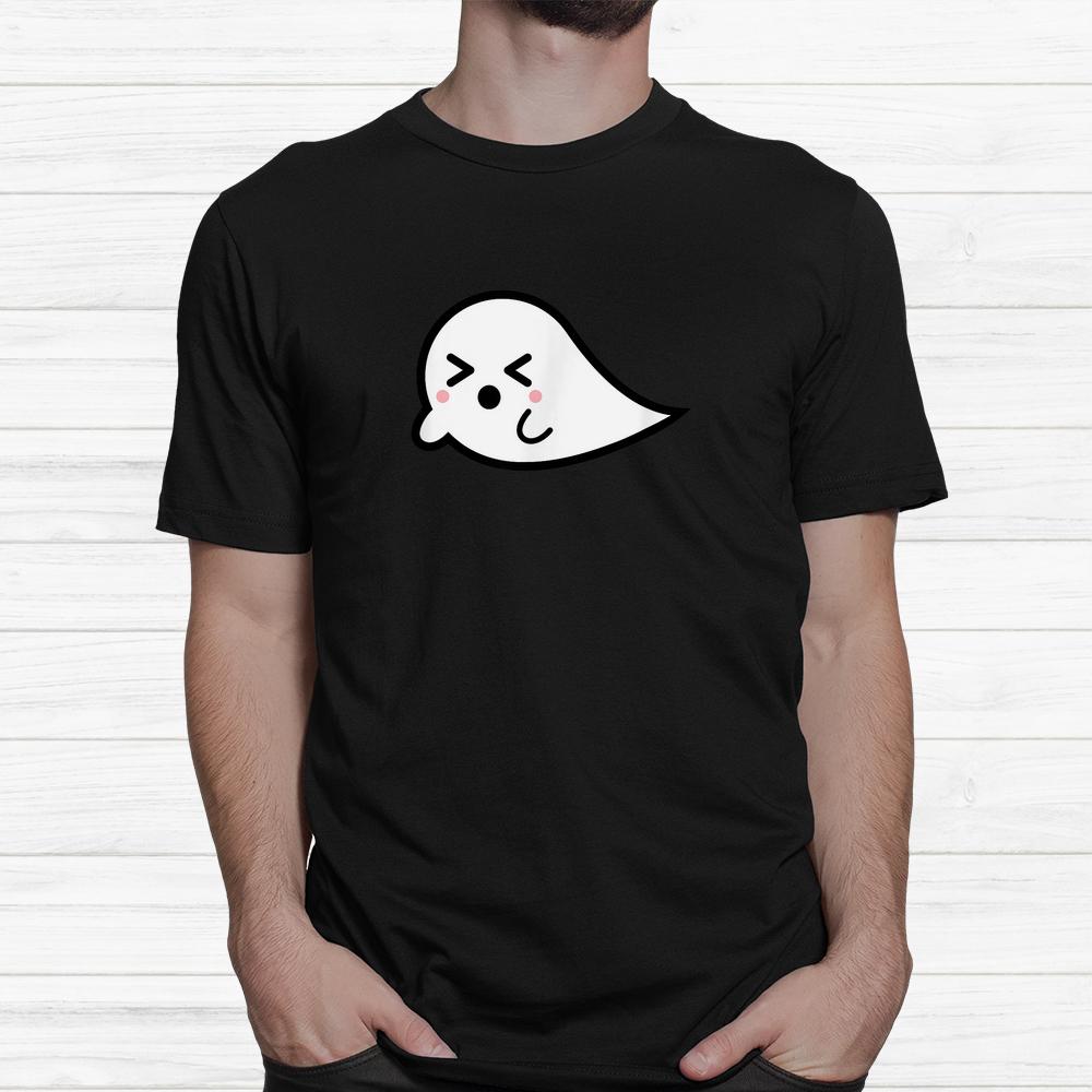 Cute Halloween Flying Kawaii Ghost Shirt Cute Halloween Flying Kawaii Ghost Shirt