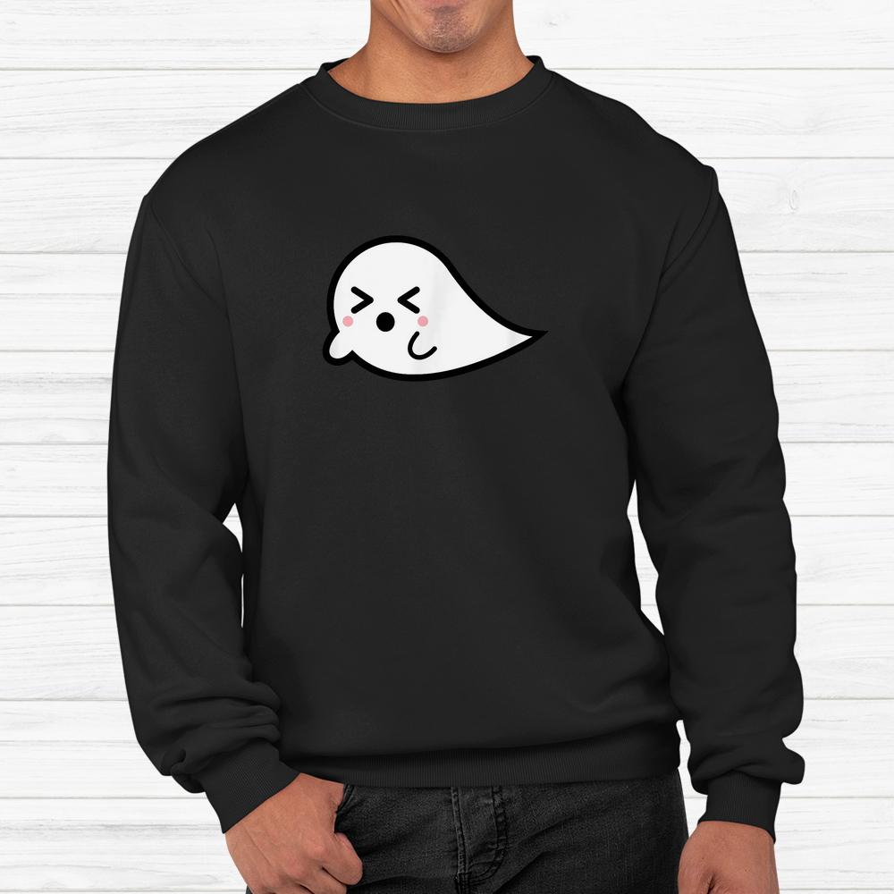 Cute Halloween Flying Kawaii Ghost Shirt Cute Halloween Flying Kawaii Ghost Shirt