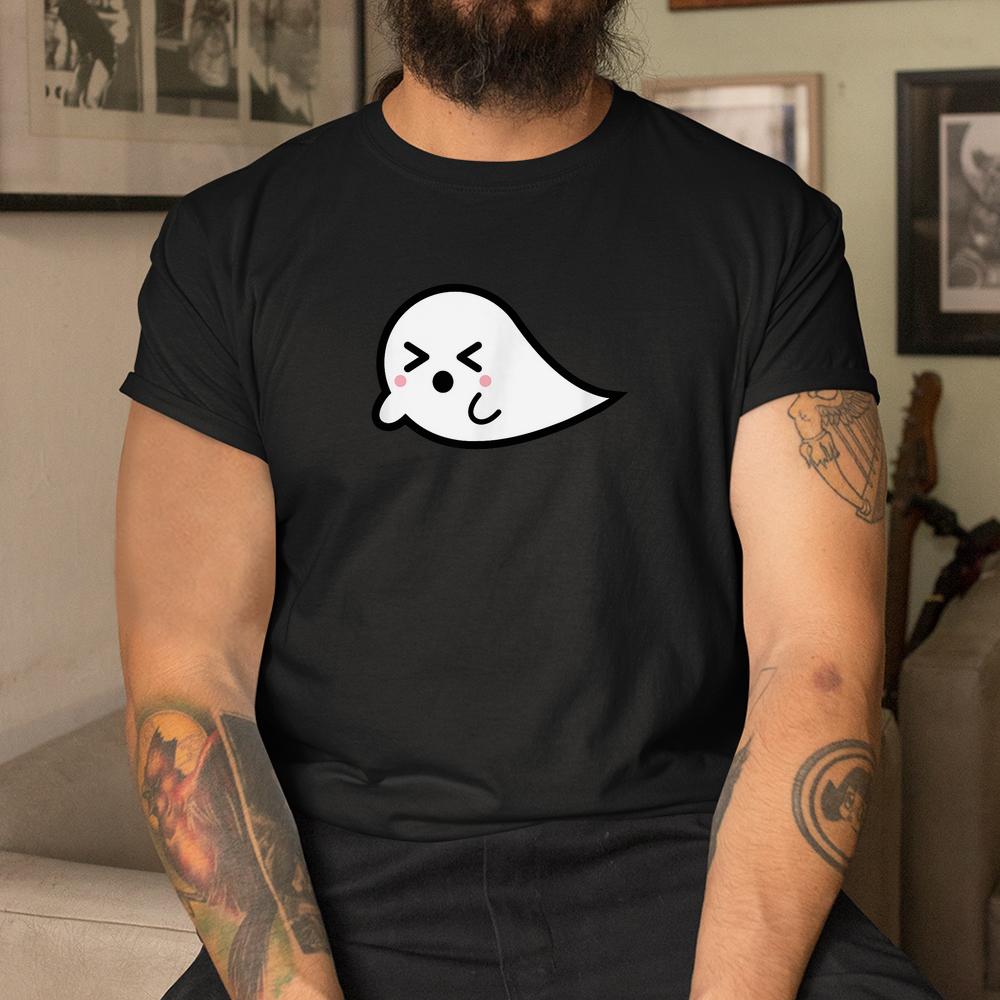 Cute Halloween Flying Kawaii Ghost Shirt Cute Halloween Flying Kawaii Ghost Shirt