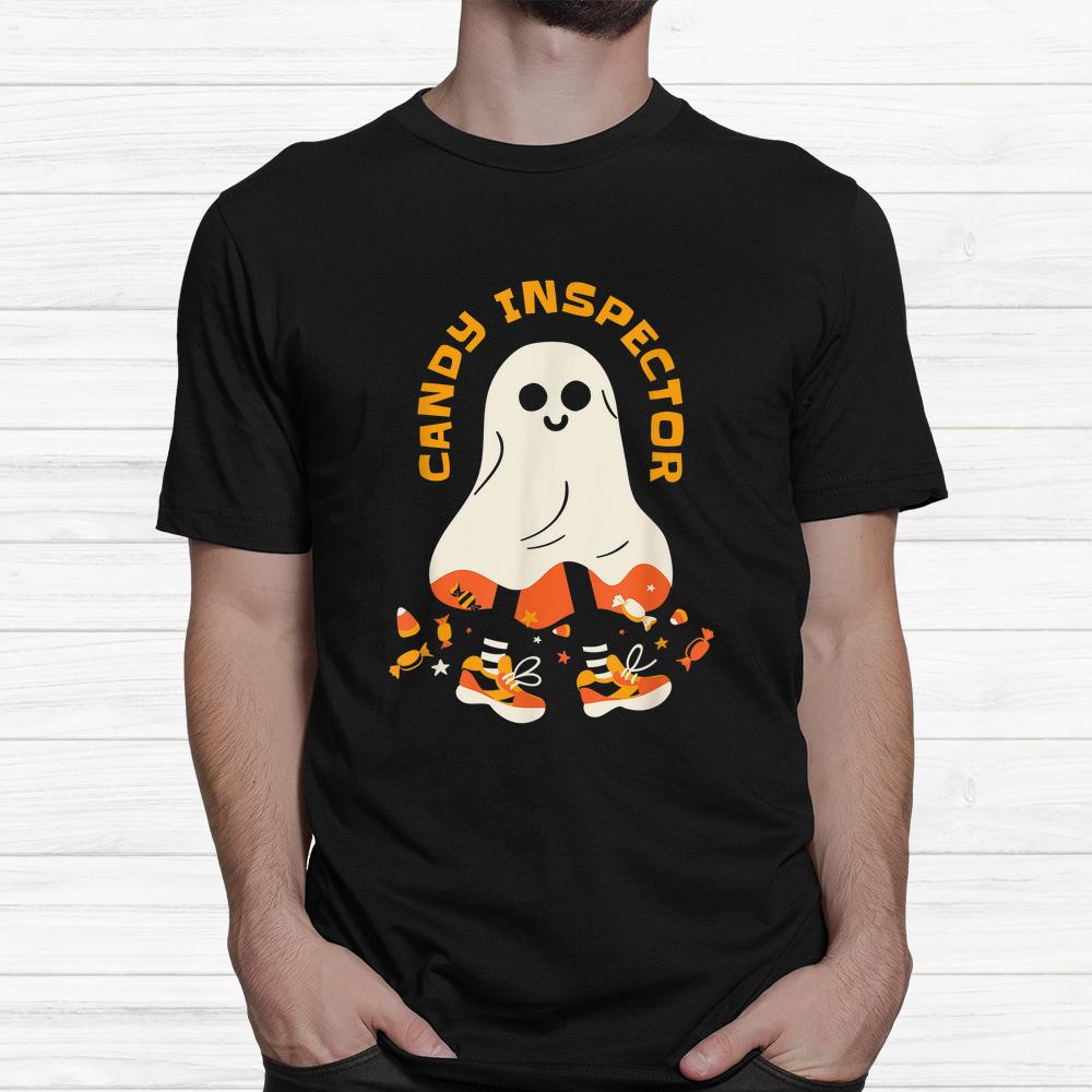 Cute Halloween Ghost Candy Inspector Shirt Cute Halloween Ghost Candy Inspector Shirt