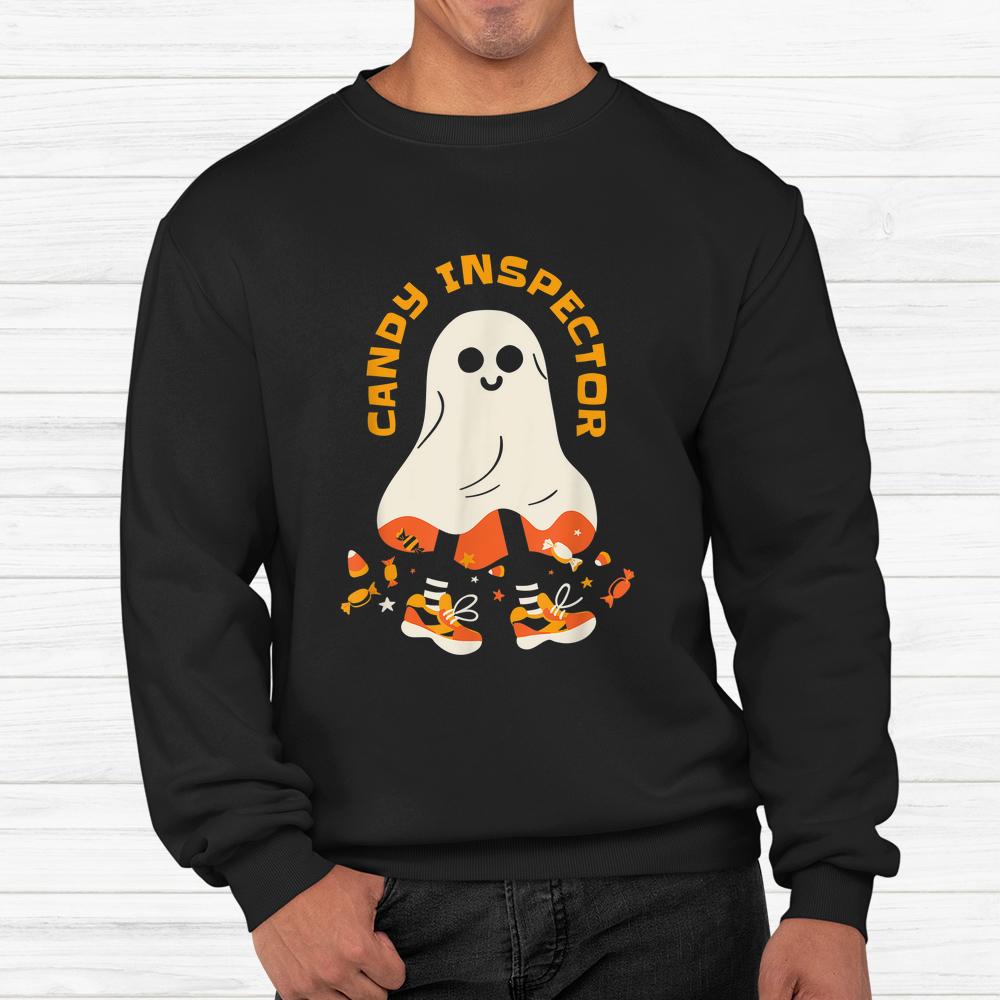 Cute Halloween Ghost Candy Inspector Shirt Cute Halloween Ghost Candy Inspector Shirt