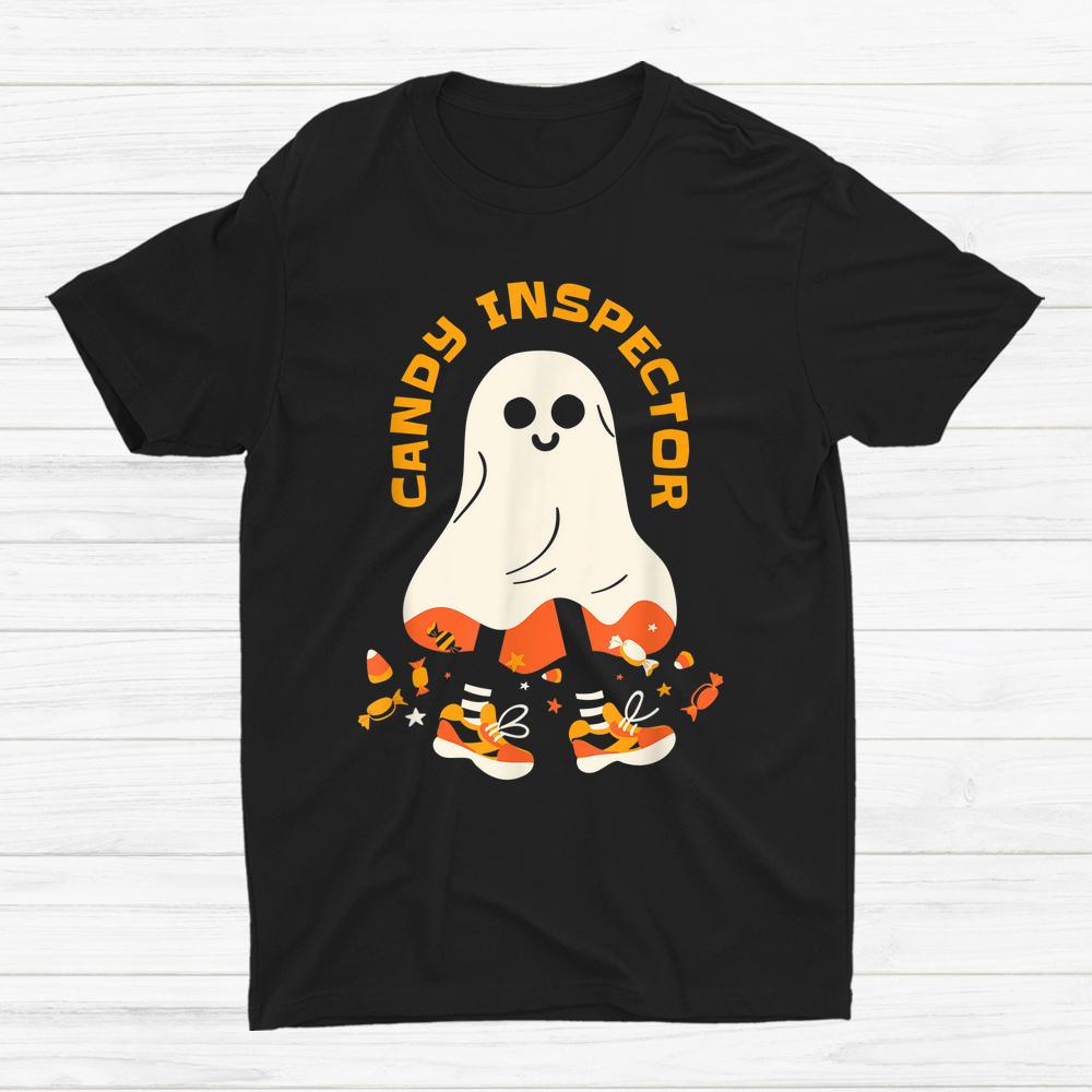 Cute Halloween Ghost Candy Inspector Shirt Cute Halloween Ghost Candy Inspector Shirt