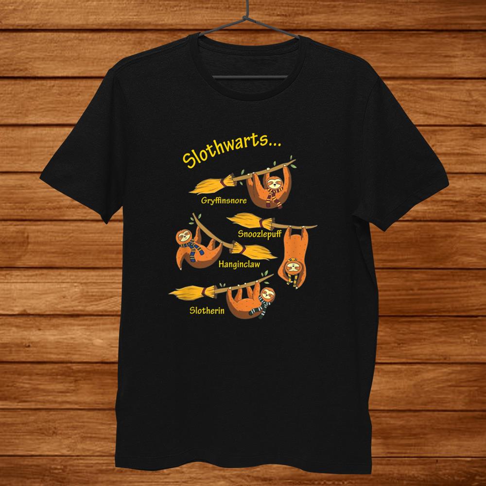 Cute Harry Slothwarts Potter Shirt Cute Slothwarts Halloween Men Cute Harry Slothwarts Potter Shirt Cute Slothwarts Halloween Men