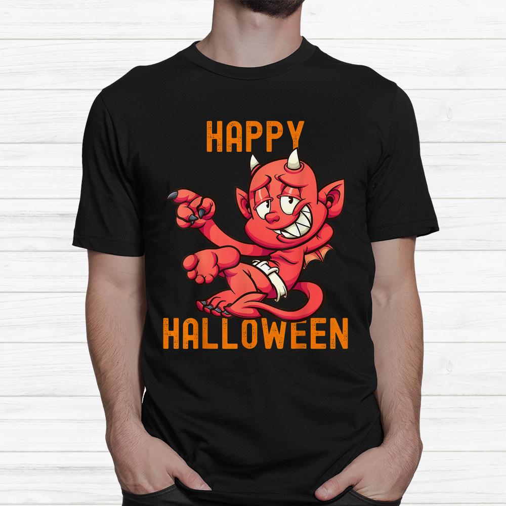 Cute Scary Red Devil Halloween Shirt Cute Scary Red Devil Halloween Shirt