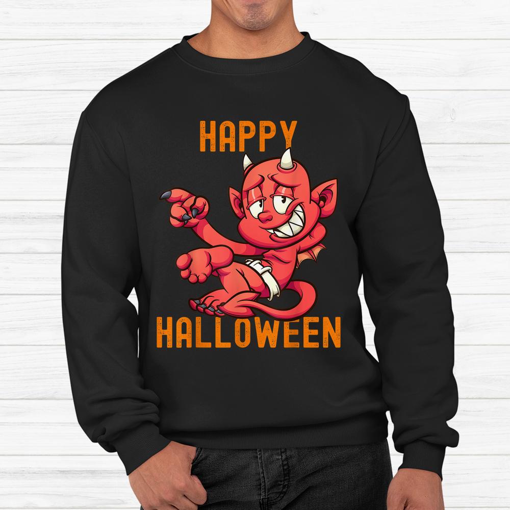 Cute Scary Red Devil Halloween Shirt Cute Scary Red Devil Halloween Shirt