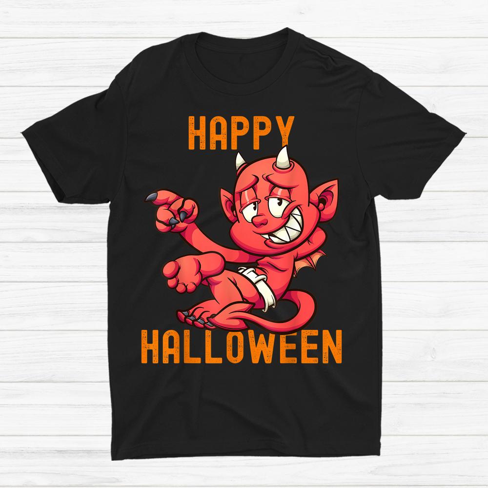 Cute Scary Red Devil Halloween Shirt Cute Scary Red Devil Halloween Shirt