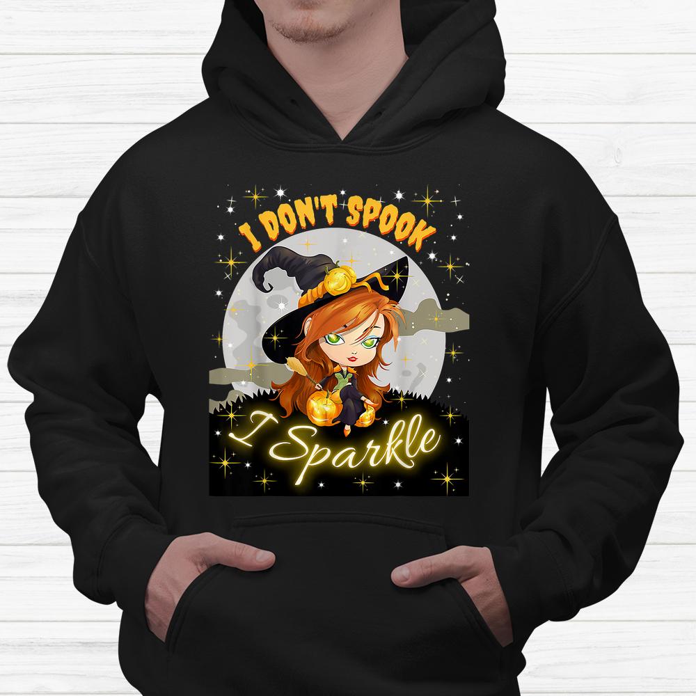 Cute Witch Halloween Shirt Dont Spook I Sparkle Shirt Cute Witch Halloween Shirt Dont Spook I Sparkle Shirt