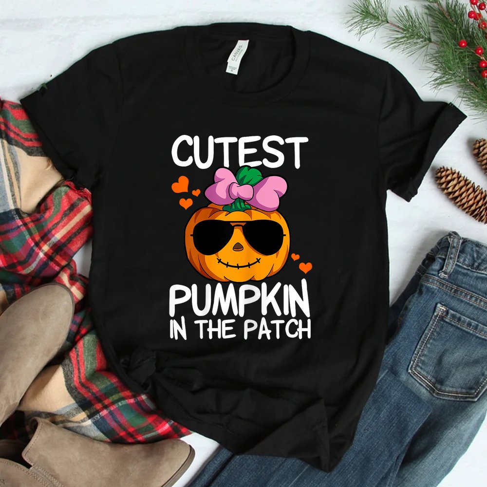 Cutest Pumpkin In The Patch Halloween Pumpkin Shirt Cutest Pumpkin In The Patch Halloween Pumpkin Shirt