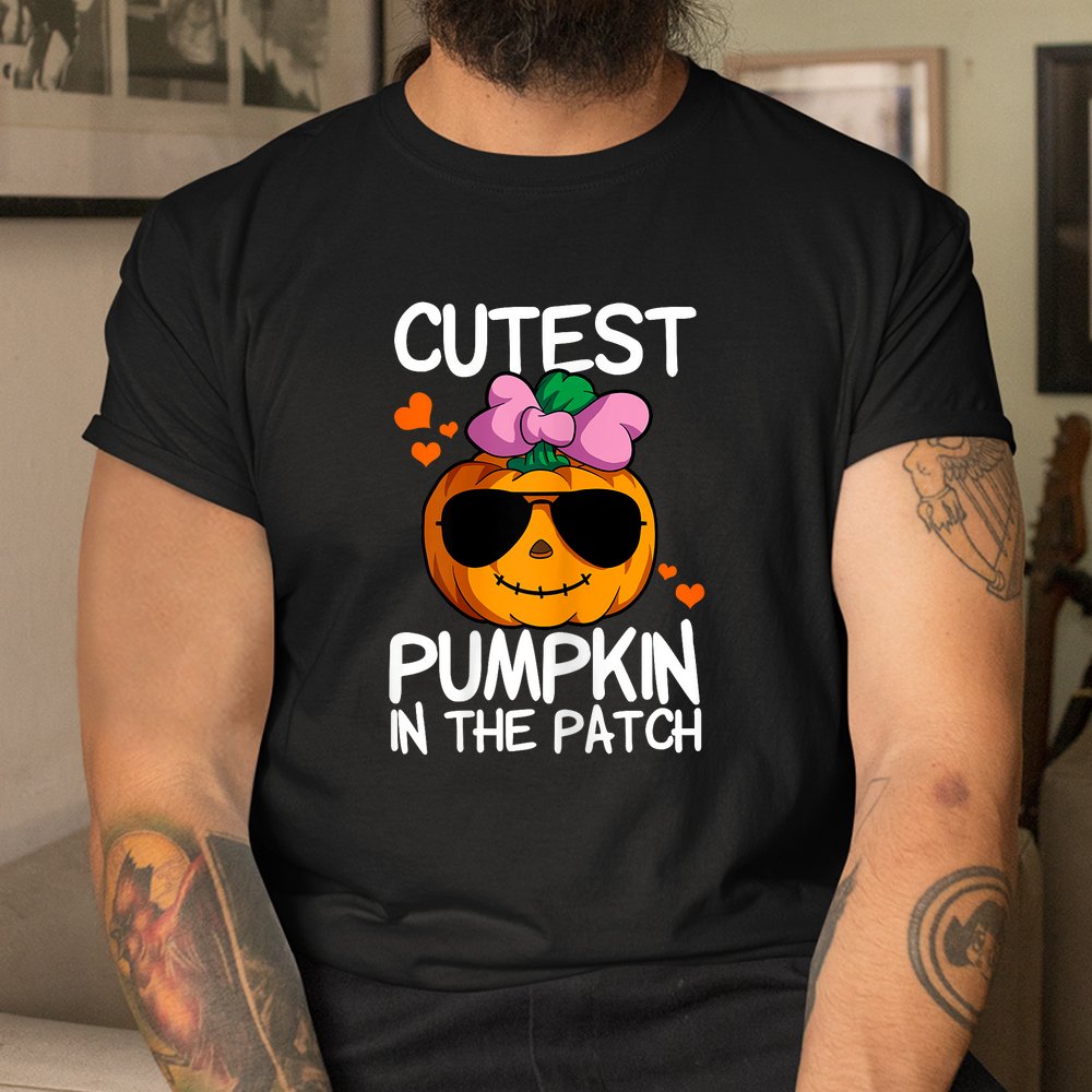 Cutest Pumpkin In The Patch Halloween Pumpkin Shirt Cutest Pumpkin In The Patch Halloween Pumpkin Shirt