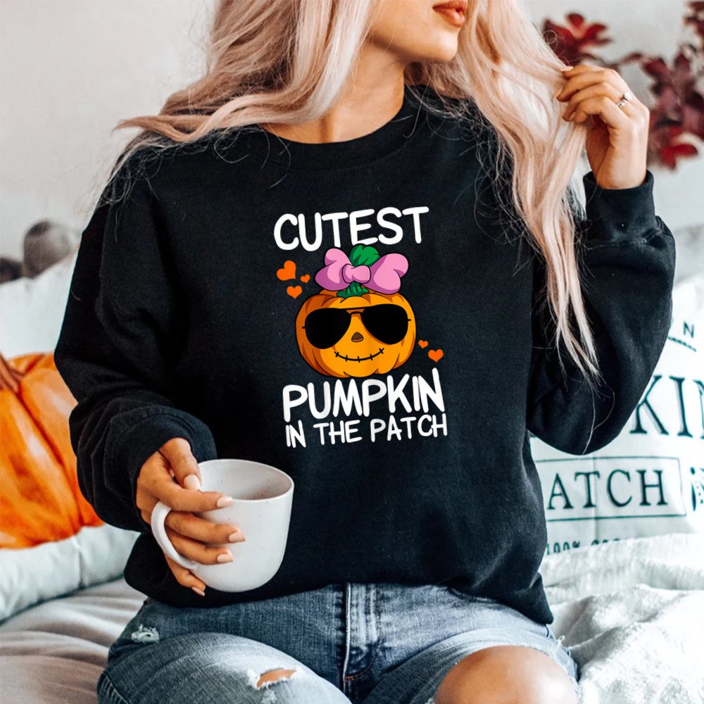 Cutest Pumpkin In The Patch Halloween Pumpkin Shirt Cutest Pumpkin In The Patch Halloween Pumpkin Shirt
