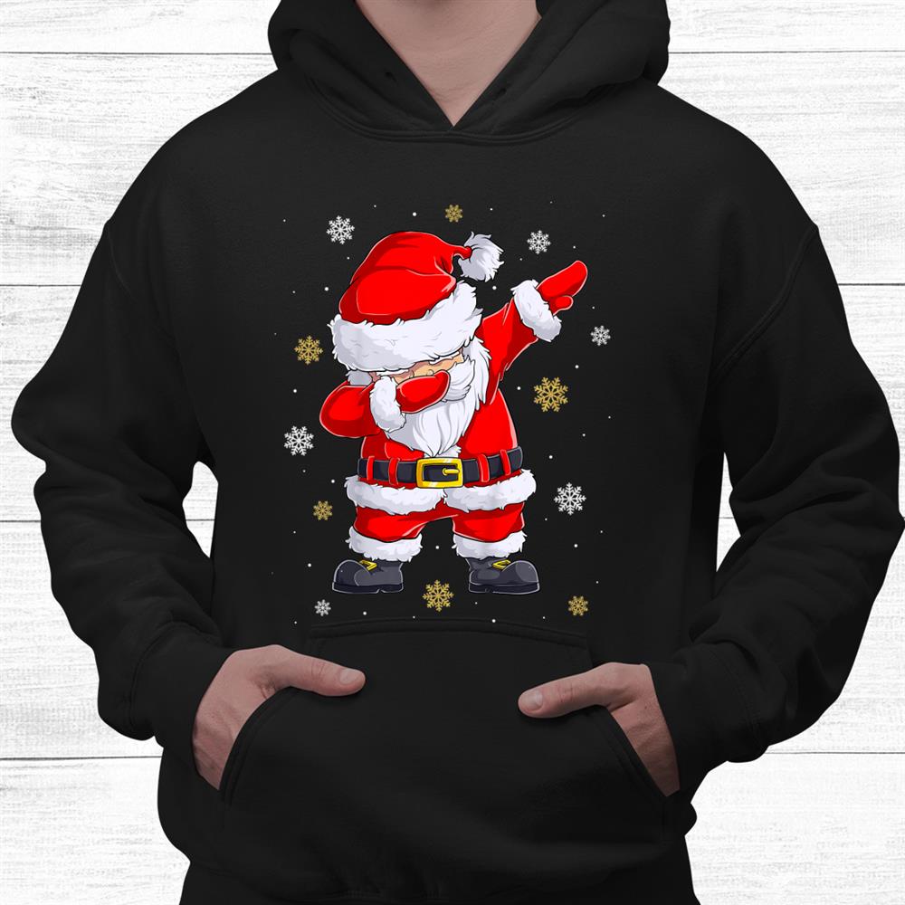 Dabbing Santa Claus Funny Christmas Dab Shirt Dabbing Santa Claus Funny Christmas Dab Shirt