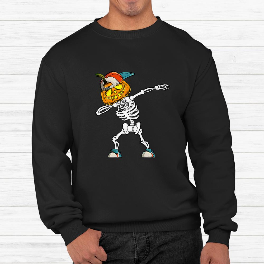 Dabbing Skeleton Hip Hop Jack O Lantern Halloween Shirt Dabbing Skeleton Hip Hop Jack O Lantern Halloween Shirt