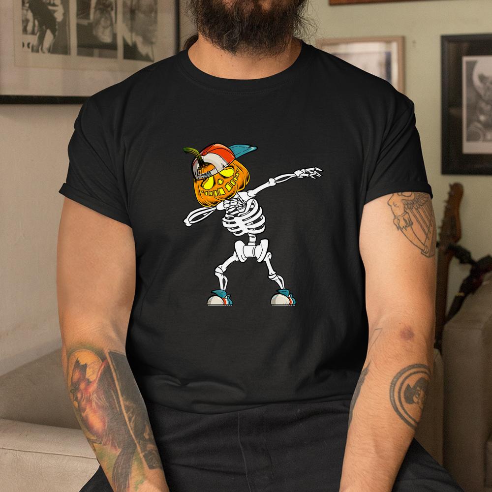 Dabbing Skeleton Hip Hop Jack O Lantern Halloween Shirt Dabbing Skeleton Hip Hop Jack O Lantern Halloween Shirt