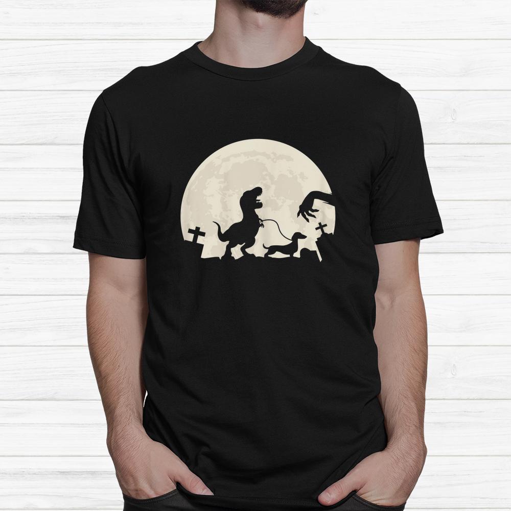 Dachshund Weenie Wiener Dinosaur Halloween Shirt Dachshund Weenie Wiener Dinosaur Halloween Shirt
