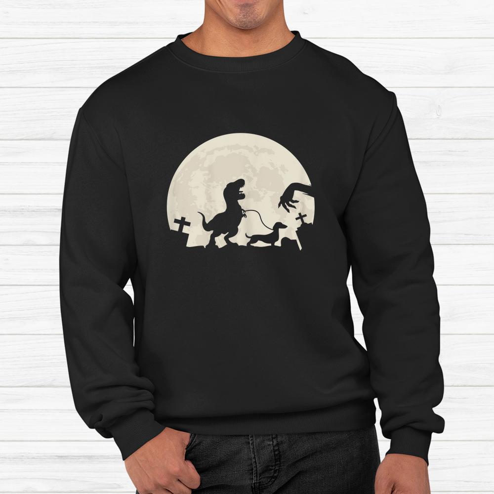 Dachshund Weenie Wiener Dinosaur Halloween Shirt Dachshund Weenie Wiener Dinosaur Halloween Shirt