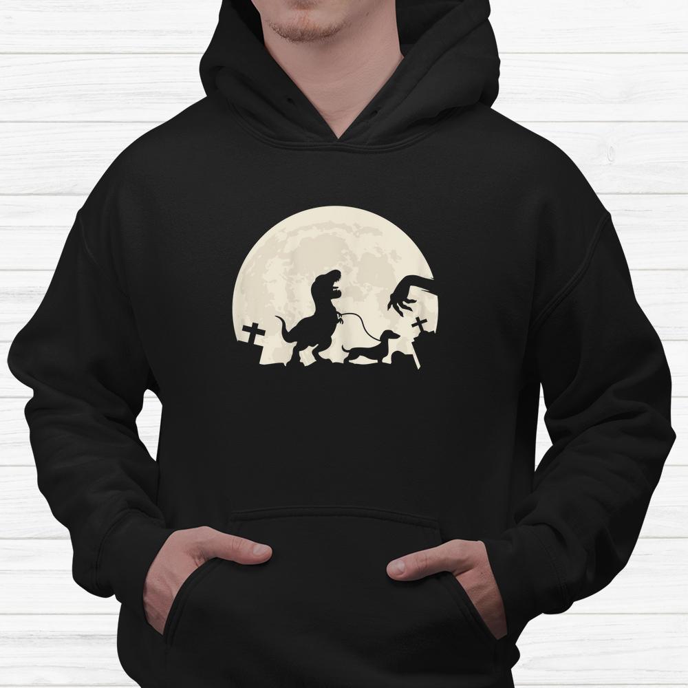 Dachshund Weenie Wiener Dinosaur Halloween Shirt Dachshund Weenie Wiener Dinosaur Halloween Shirt