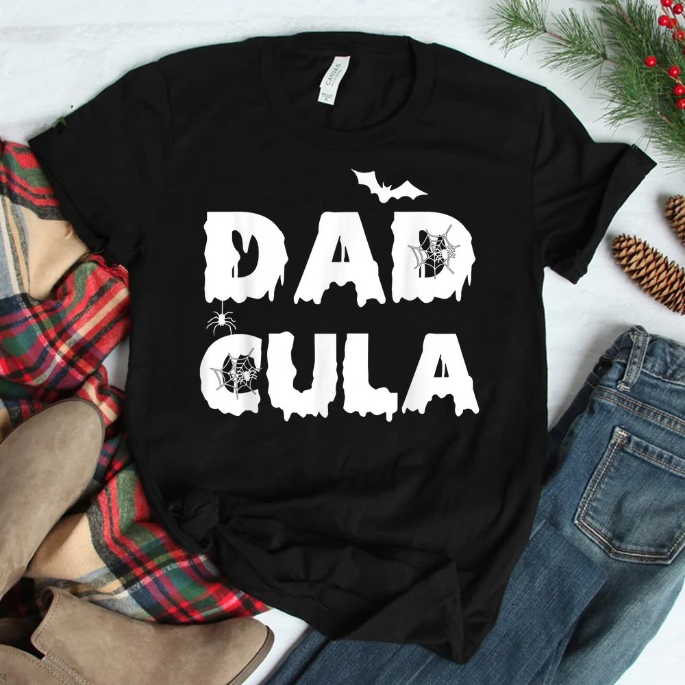 Dadcula Halloween Funny Letter Shirt Dadcula Halloween Funny Letter Shirt