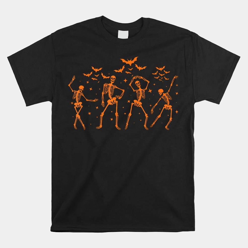 Dancing Skeletons Dance Challenge Halloween Scary Skeleton Shirt Dancing Skeletons Dance Challenge Halloween Scary Skeleton Shirt