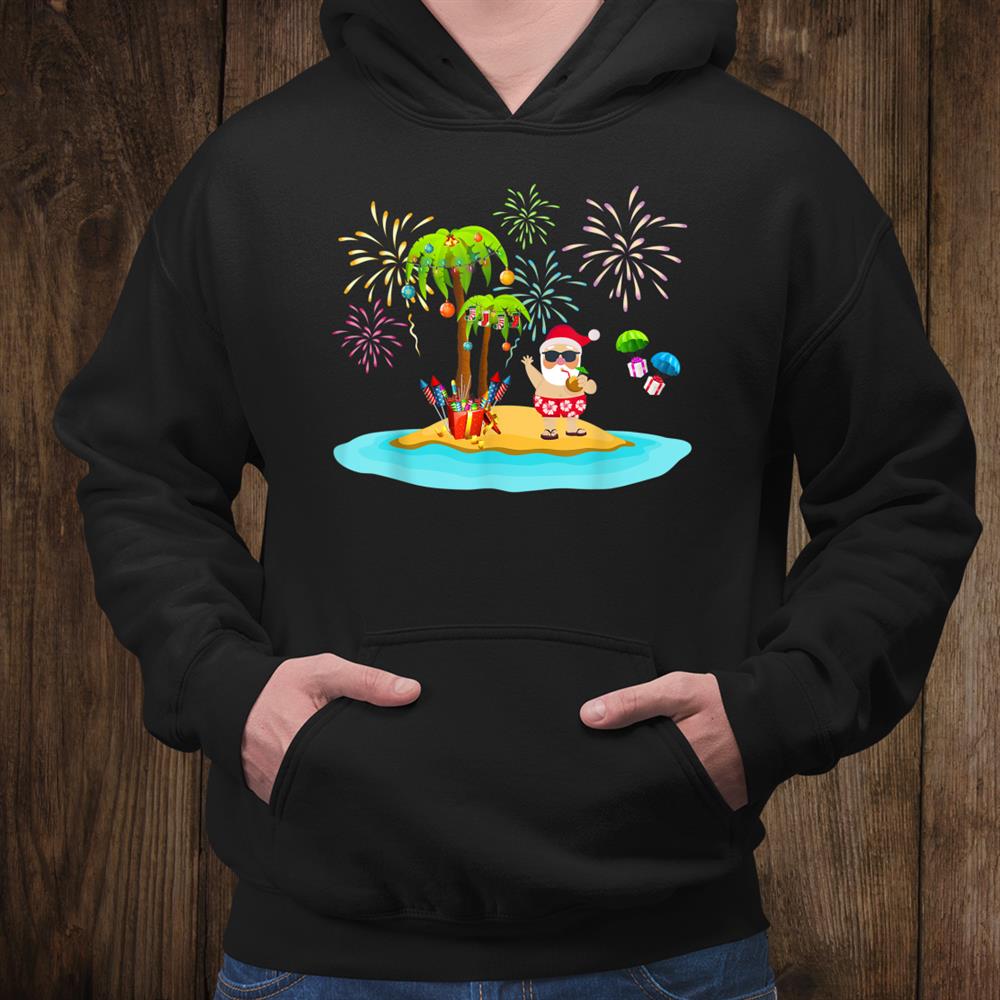 Decorated Christmas Palm Tree Tropical Xmas Coconut Lights Shirt Decorated Christmas Palm Tree Tropical Xmas Coconut Lights Shirt