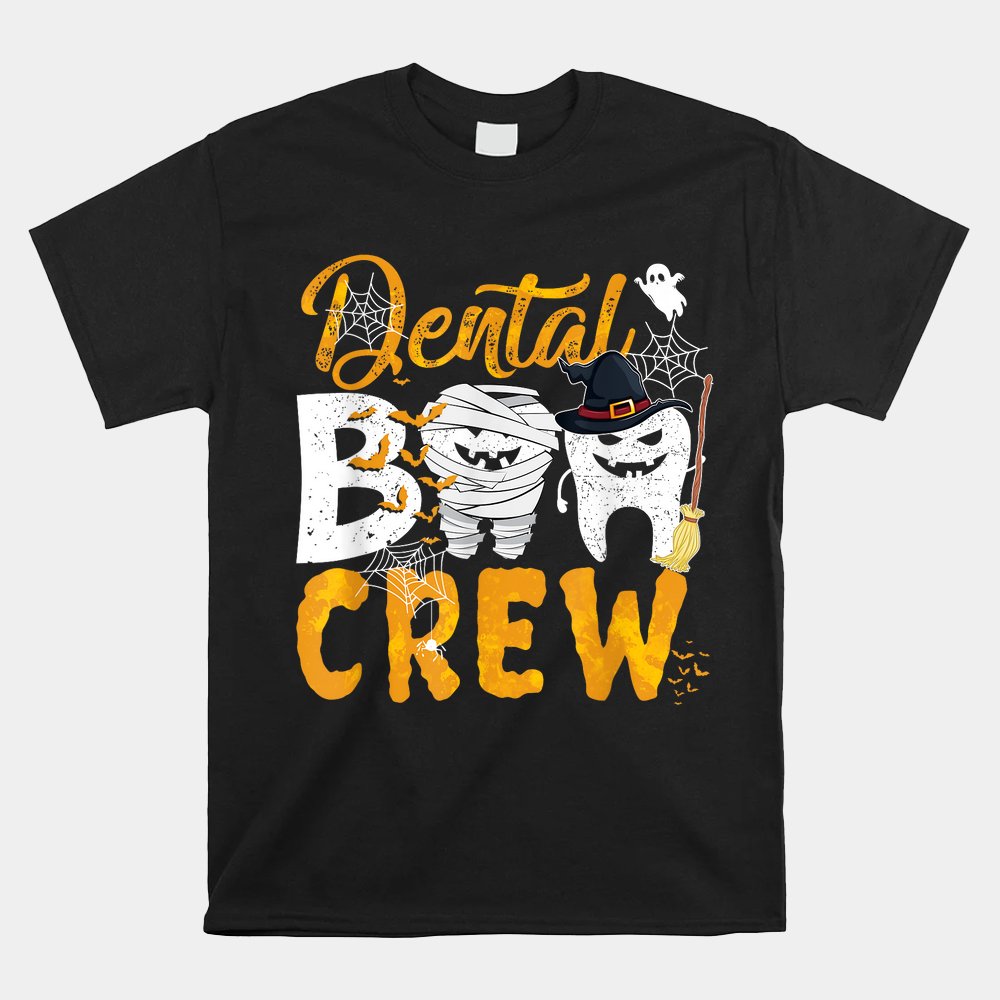 Dental Boo Crew Funny Dentist Assistant Halloween Shirt Dental Boo Crew Funny Dentist Assistant Halloween Shirt