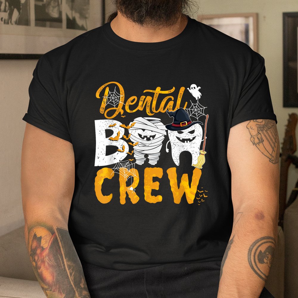 Dental Boo Crew Funny Dentist Assistant Halloween Shirt Dental Boo Crew Funny Dentist Assistant Halloween Shirt