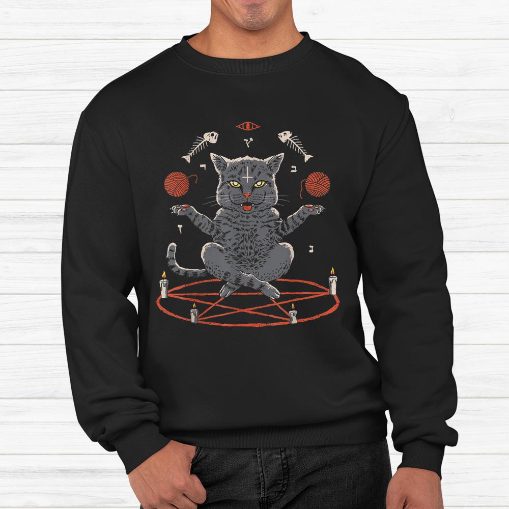 Devious Cat Devil Satan Halloween Shirt Devious Cat Devil Satan Halloween Shirt