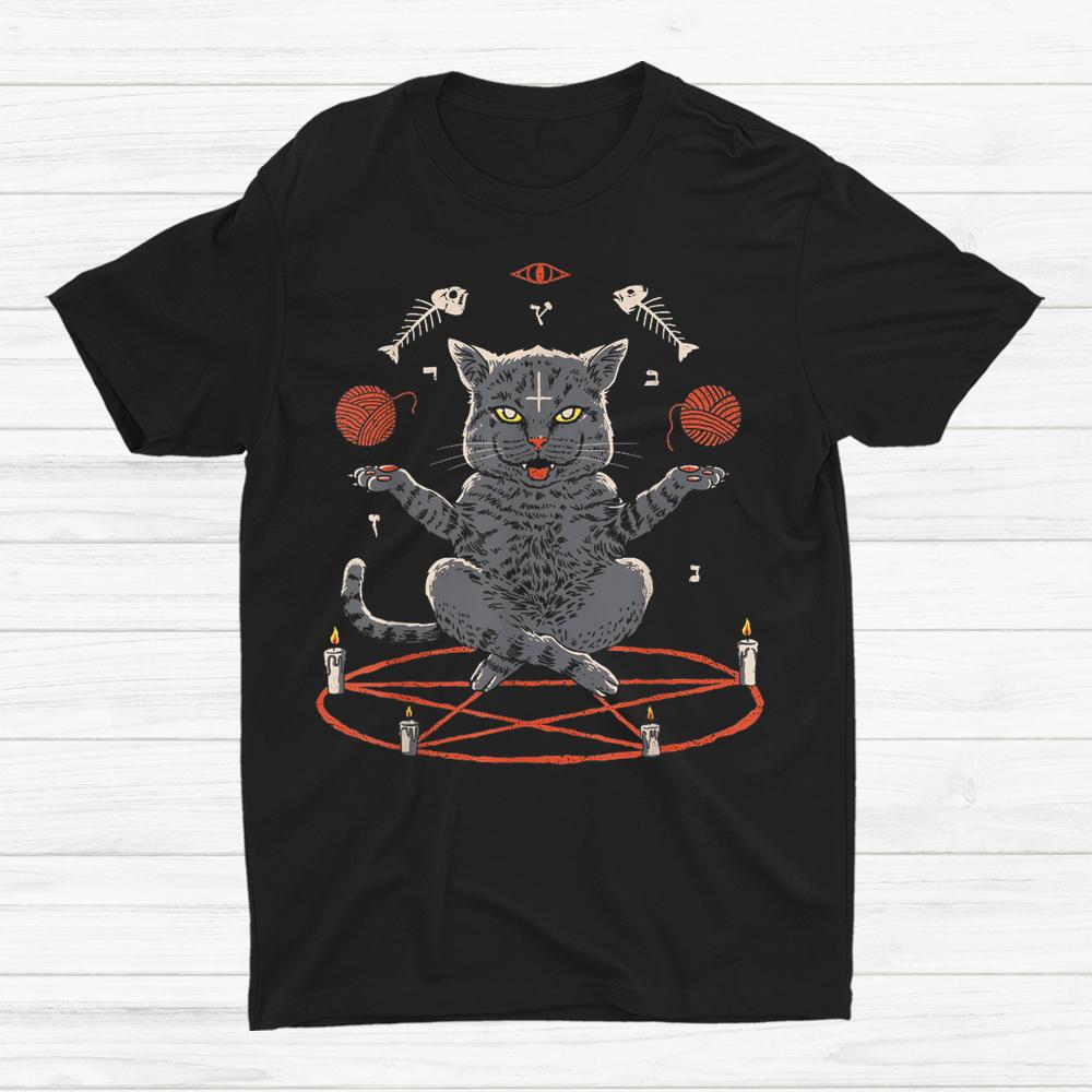Devious Cat Devil Satan Halloween Shirt Devious Cat Devil Satan Halloween Shirt