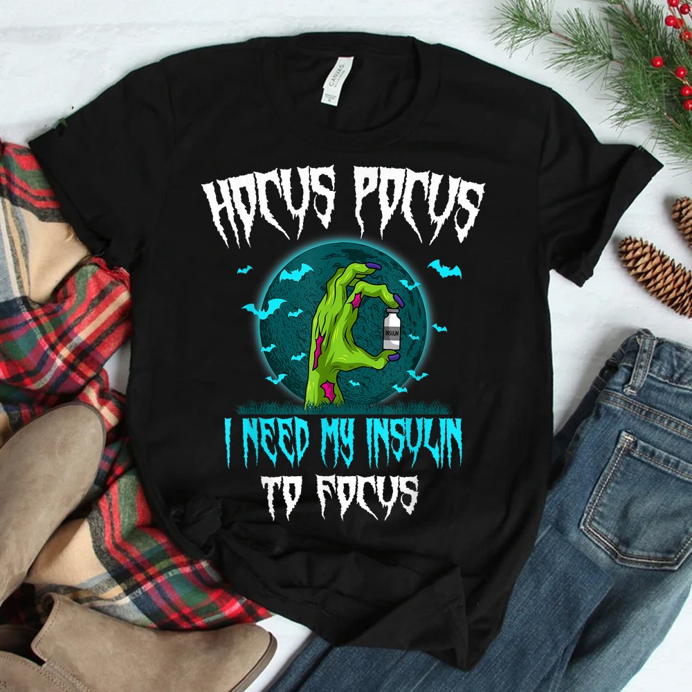 Diabetes Diabetic Patient Type 1 2 Halloween Shirt Diabetes Diabetic Patient Type 1 2 Halloween Shirt