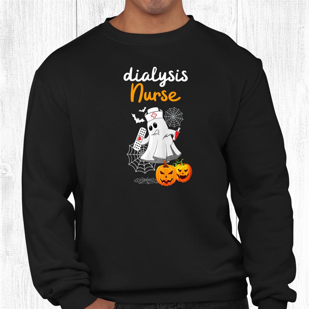 Dialysis Nurse Hemodialysis Halloween For Nurses Shirt Dialysis Nurse Hemodialysis Halloween For Nurses Shirt