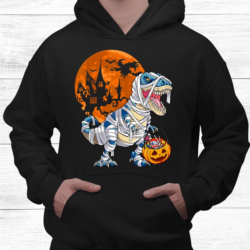 Dinosaur T Rex Mummy Pumpkin Halloween Shirt Dinosaur T Rex Mummy Pumpkin Halloween Shirt