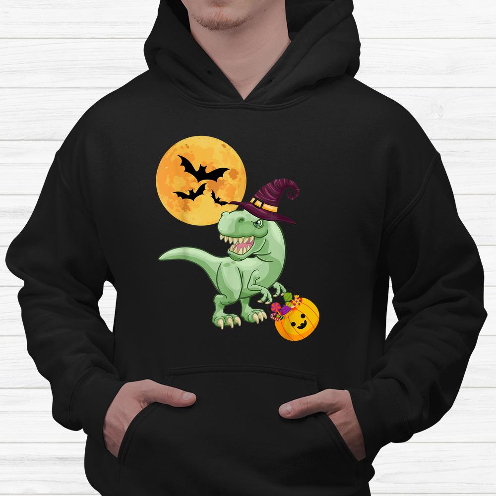 Dinosaur T-rex Scary Pumpkin Moon Halloween Shirt Dinosaur T-rex Scary Pumpkin Moon Halloween Shirt