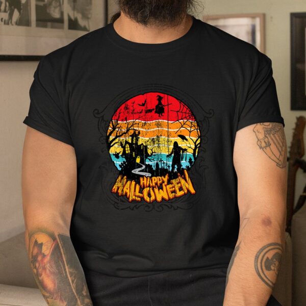 Distressed Retro Vintage Halloween Shirt 8 Distressed Retro Vintage Halloween Shirt