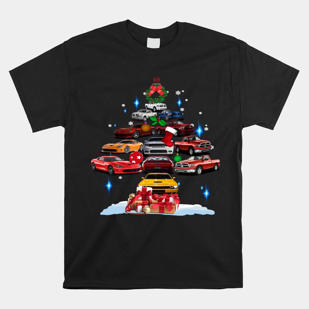 Dodge Christmas Tree Shirt Dodge Christmas Tree Shirt