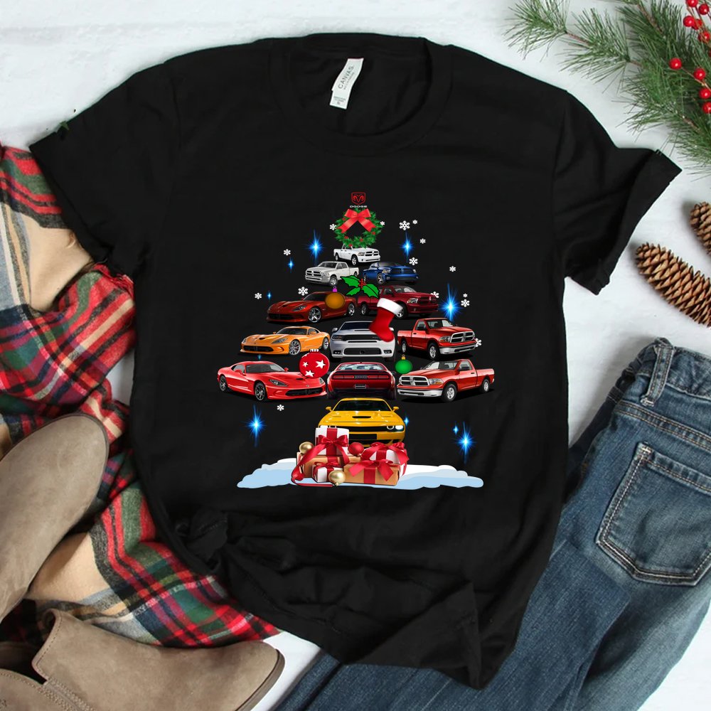 Dodge Christmas Tree Shirt Dodge Christmas Tree Shirt