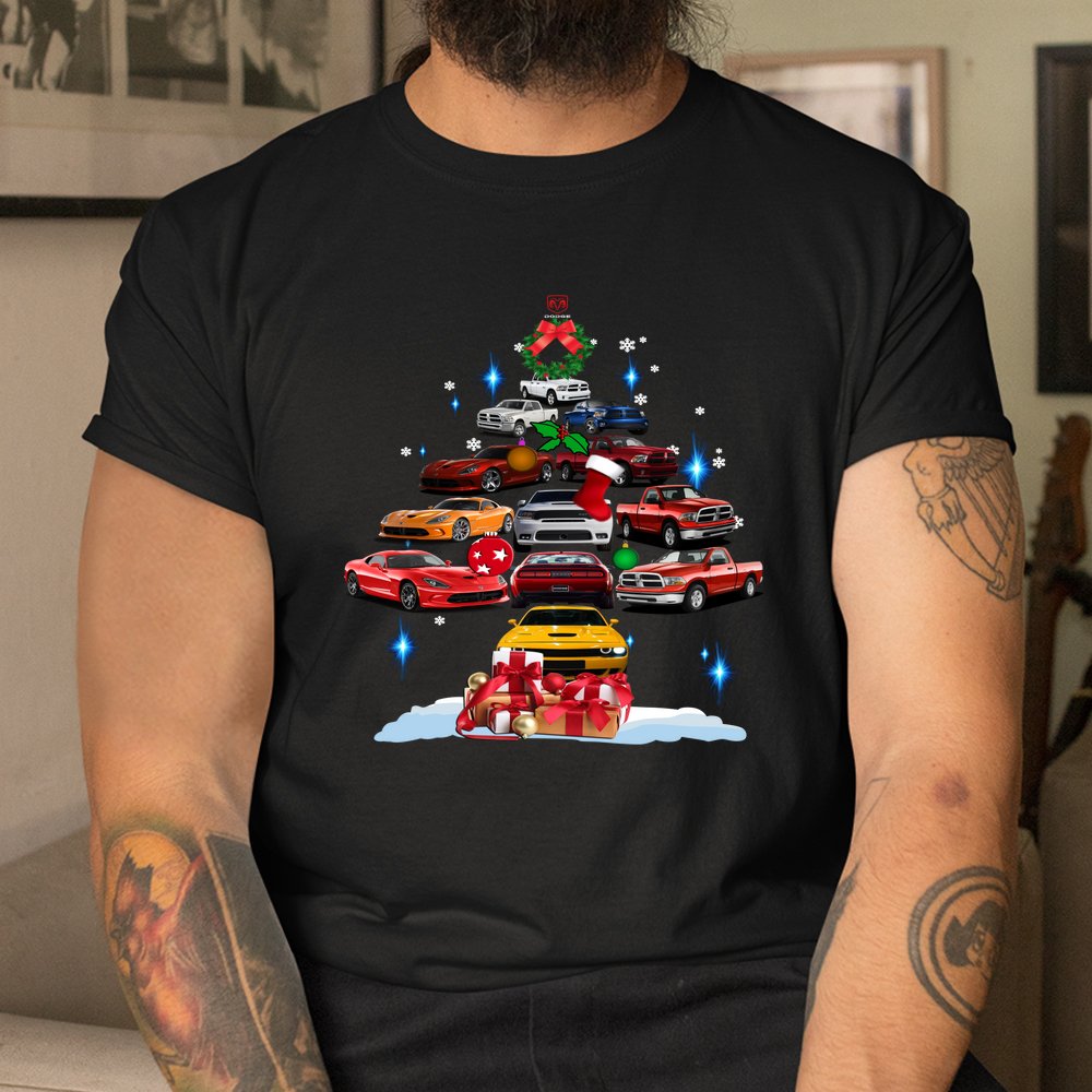 Dodge Christmas Tree Shirt Dodge Christmas Tree Shirt