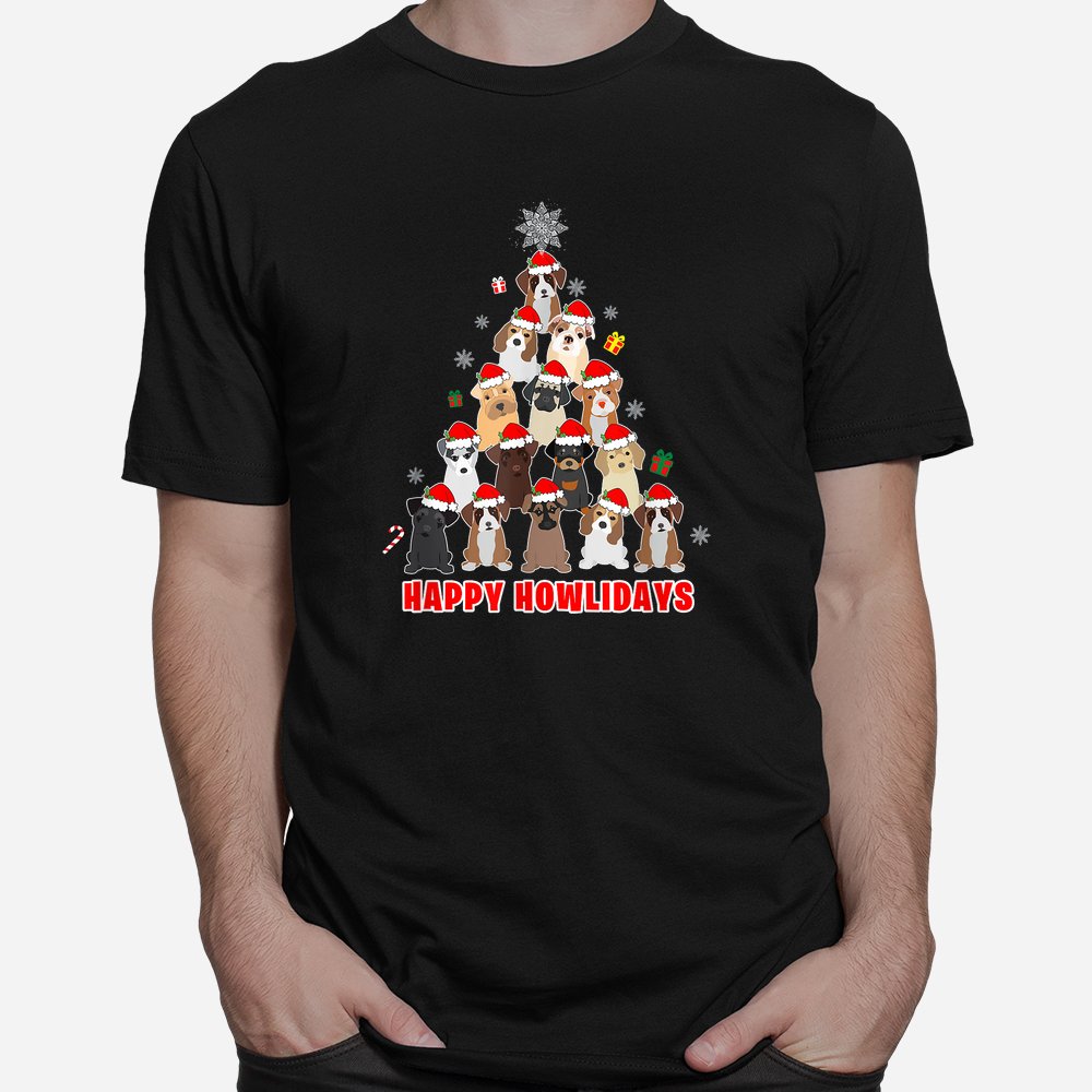 Dog Lover Christmas Tree Shirt Dog Lover Christmas Tree Shirt