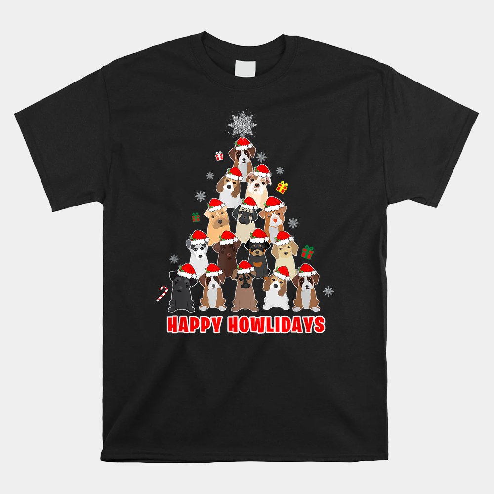 Dog Lover Christmas Tree Shirt Dog Lover Christmas Tree Shirt