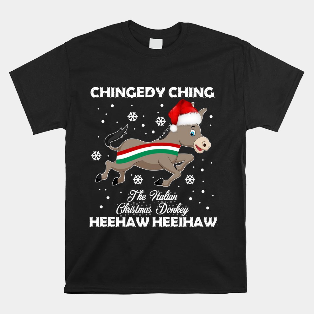 Dominick The Christmas Donkey-Italian Donkey Christmas Shirt Dominick The Christmas Donkey-Italian Donkey Christmas Shirt