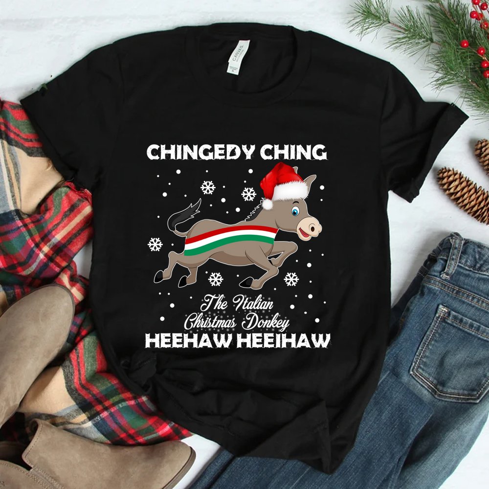 Dominick The Christmas Donkey-Italian Donkey Christmas Shirt Dominick The Christmas Donkey-Italian Donkey Christmas Shirt