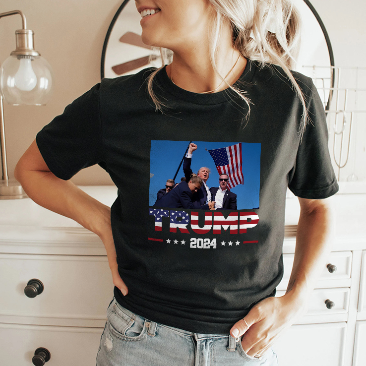 Donald Trump 2024 Survived Shot At Election Rally T Shirt Donald Trump 2024 Survived Shot At Election Rally T Shirt