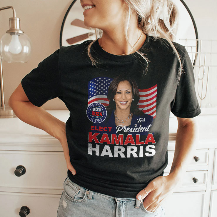 Elect Kamala Harris For President T Shirt Elect Kamala Harris For President T Shirt