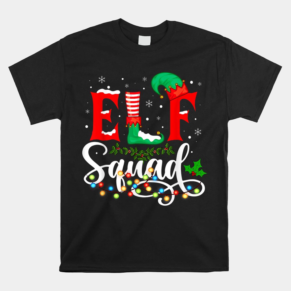 Elf Squad Christmas Matching Family Shirt Elf Squad Christmas Matching Family Shirt