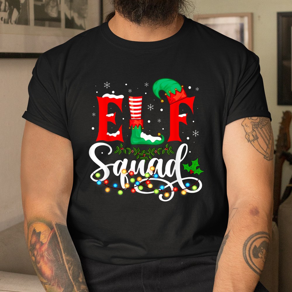 Elf Squad Christmas Matching Family Shirt Elf Squad Christmas Matching Family Shirt