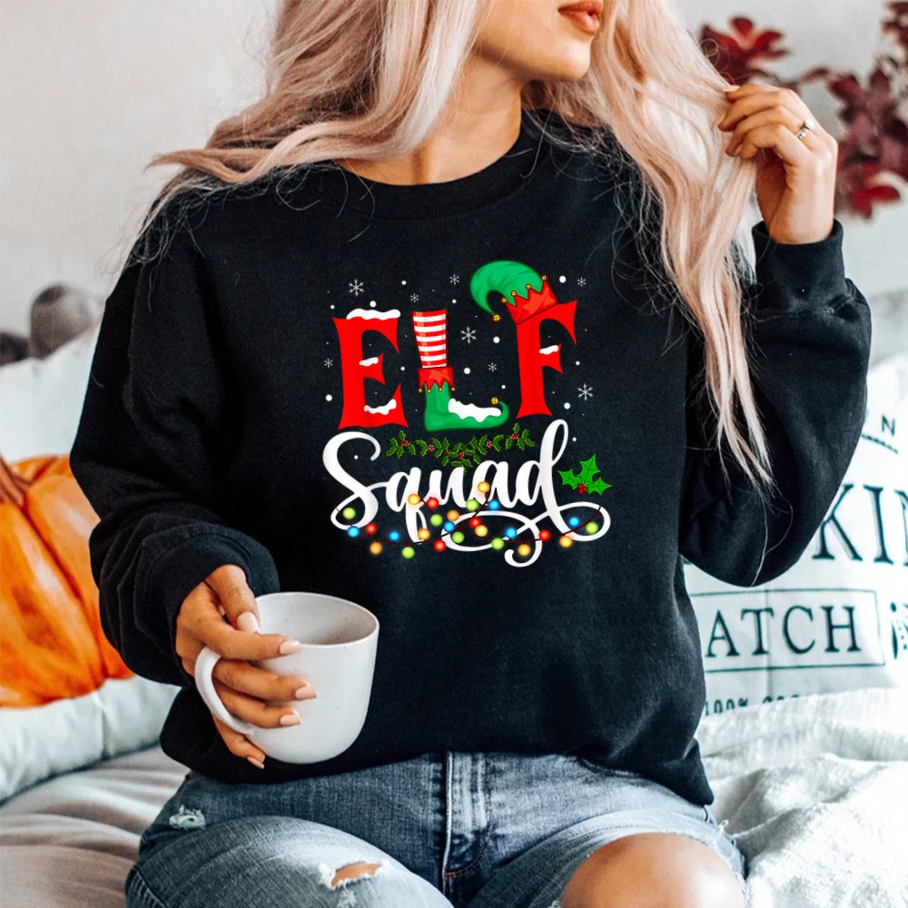 Elf Squad Christmas Matching Family Shirt Elf Squad Christmas Matching Family Shirt