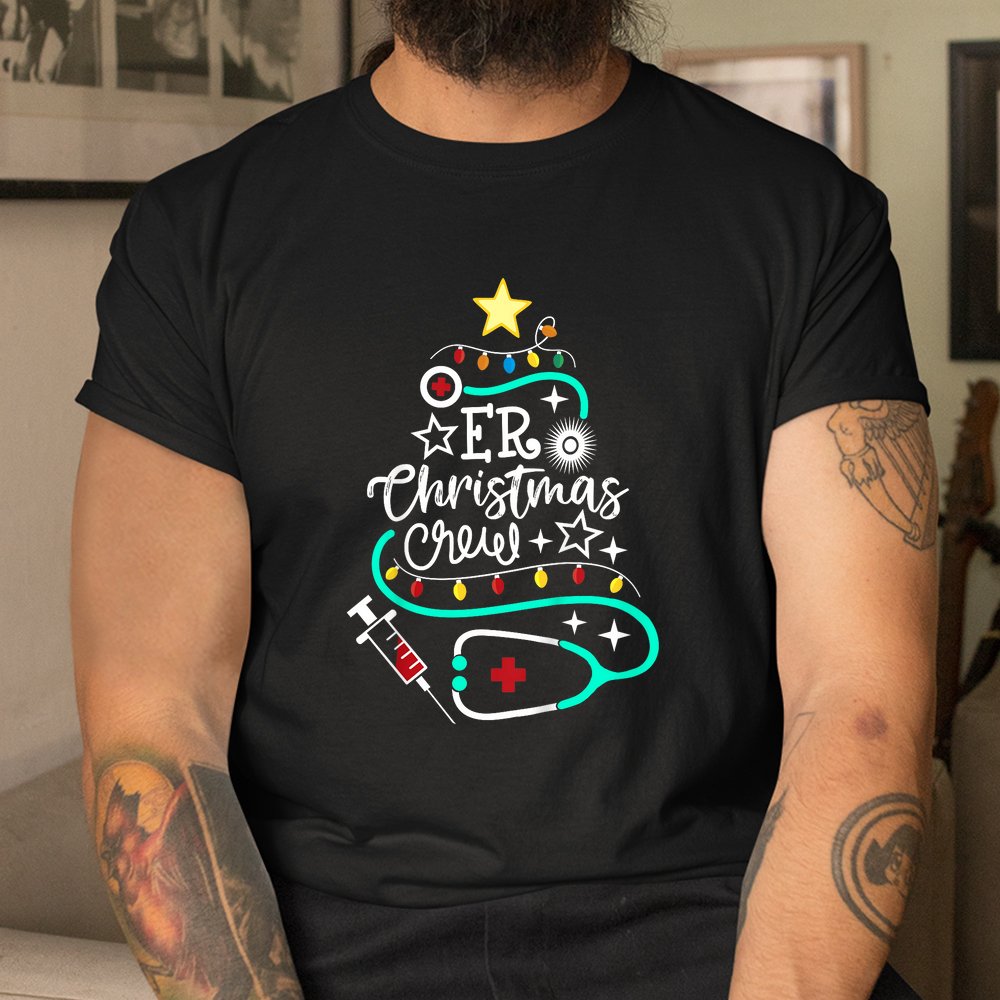 ER Christmas Crew Emergency Room Nurse ER Techs Secretary Shirt ER Christmas Crew Emergency Room Nurse ER Techs Secretary Shirt