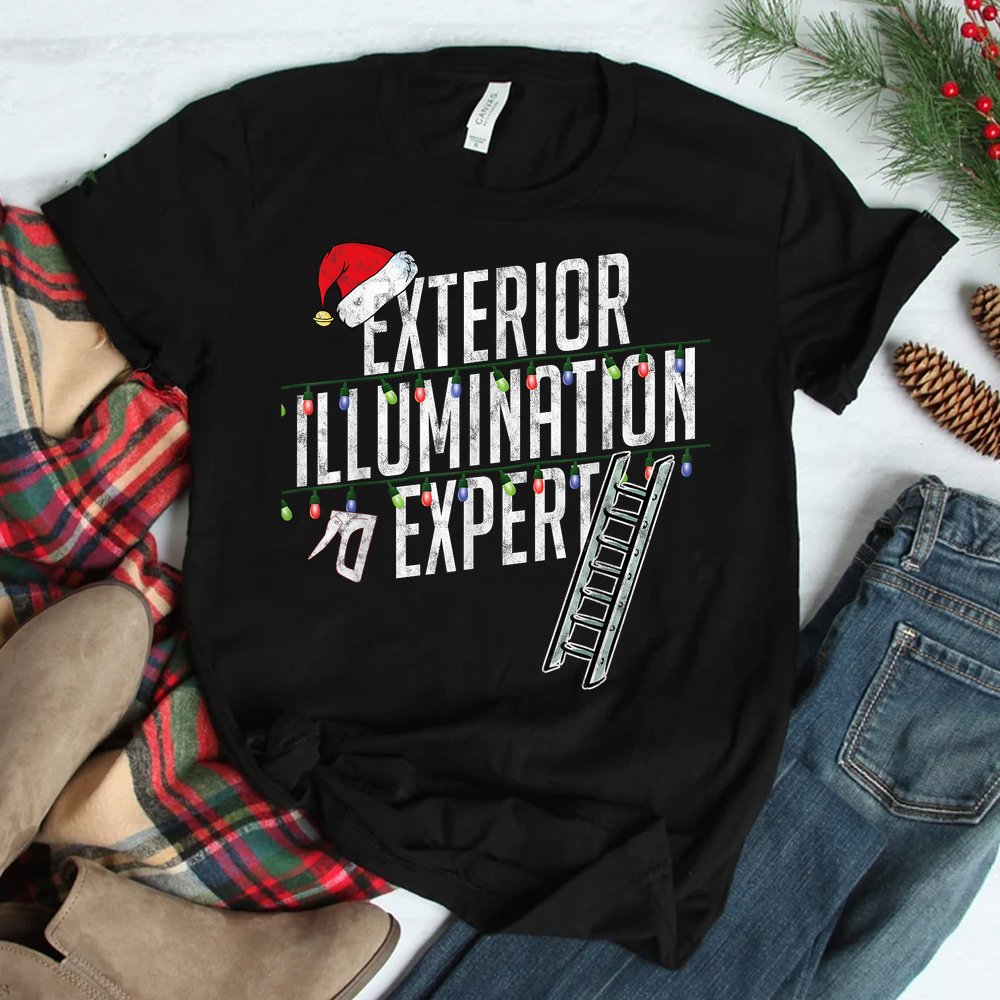 Exterior Illumination Expert Christmas Shirt Exterior Illumination Expert Christmas Shirt