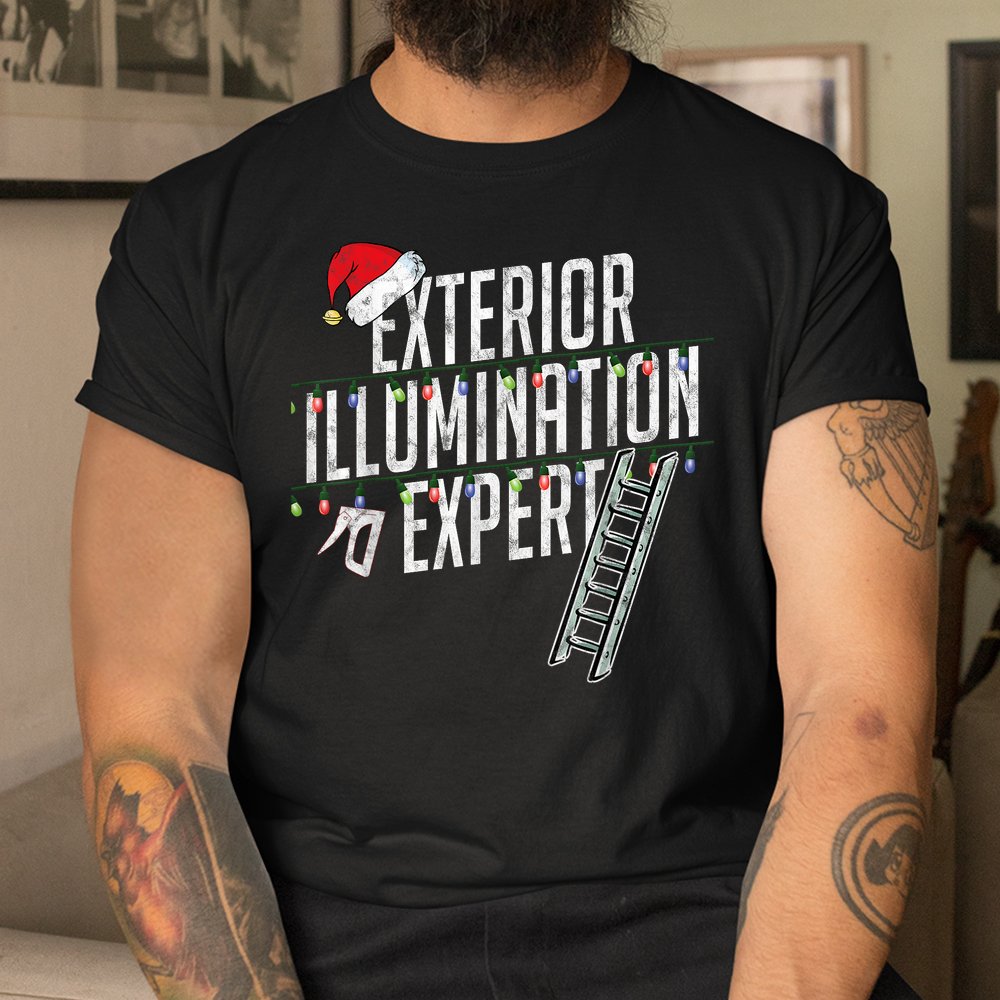 Exterior Illumination Expert Christmas Shirt Exterior Illumination Expert Christmas Shirt