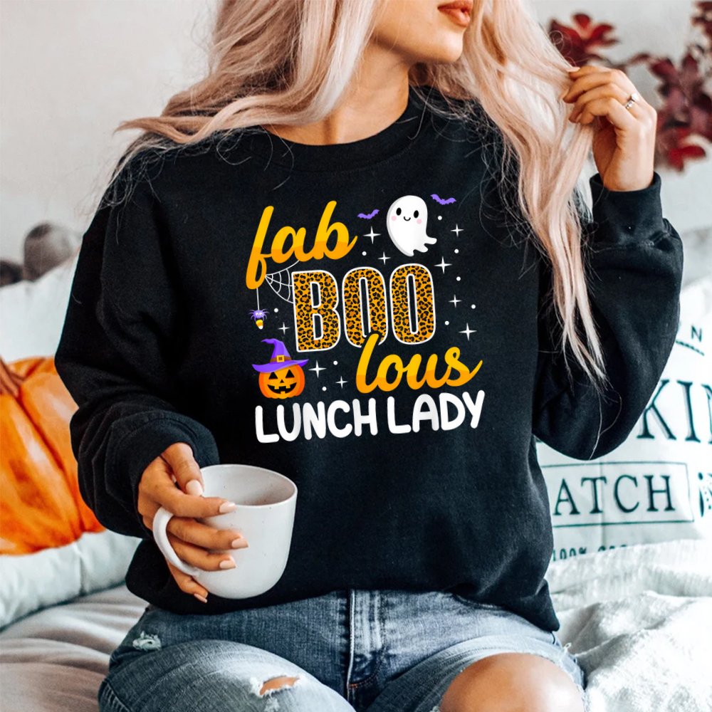 Faboolous Lunch Lady Halloween Shirt Faboolous Lunch Lady Halloween Shirt