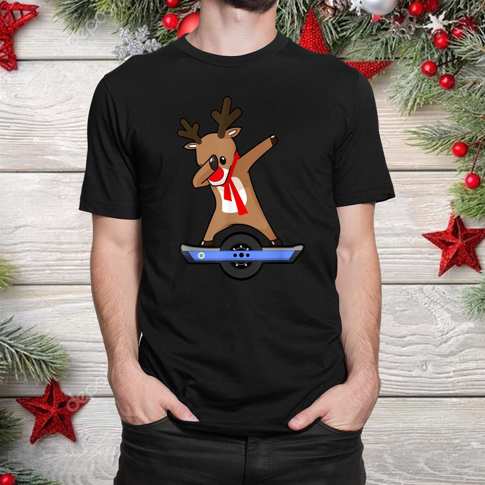 Floating One Wheel Electric Skateboard Owner Christmas Shirt Floating One Wheel Electric Skateboard Owner Christmas Shirt