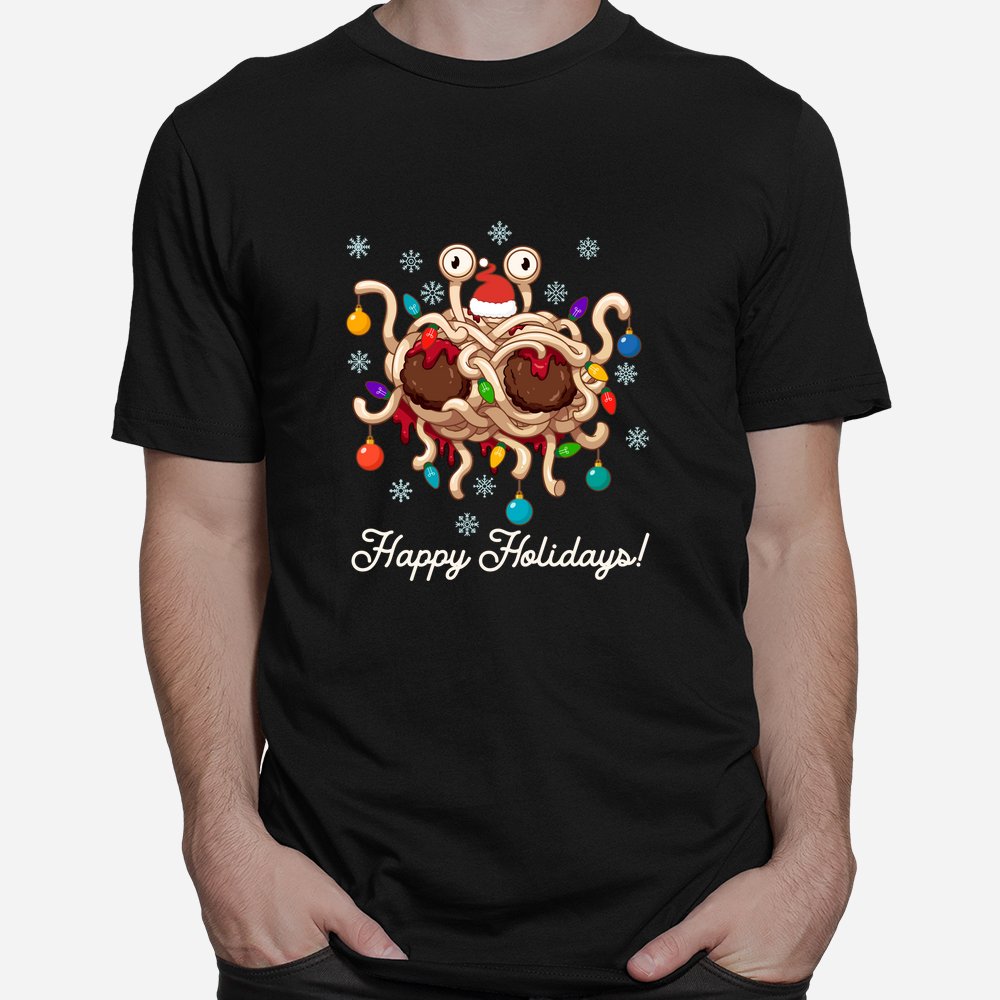Flying Spaghetti Monster FSM Christmas Shirt Flying Spaghetti Monster FSM Christmas Shirt
